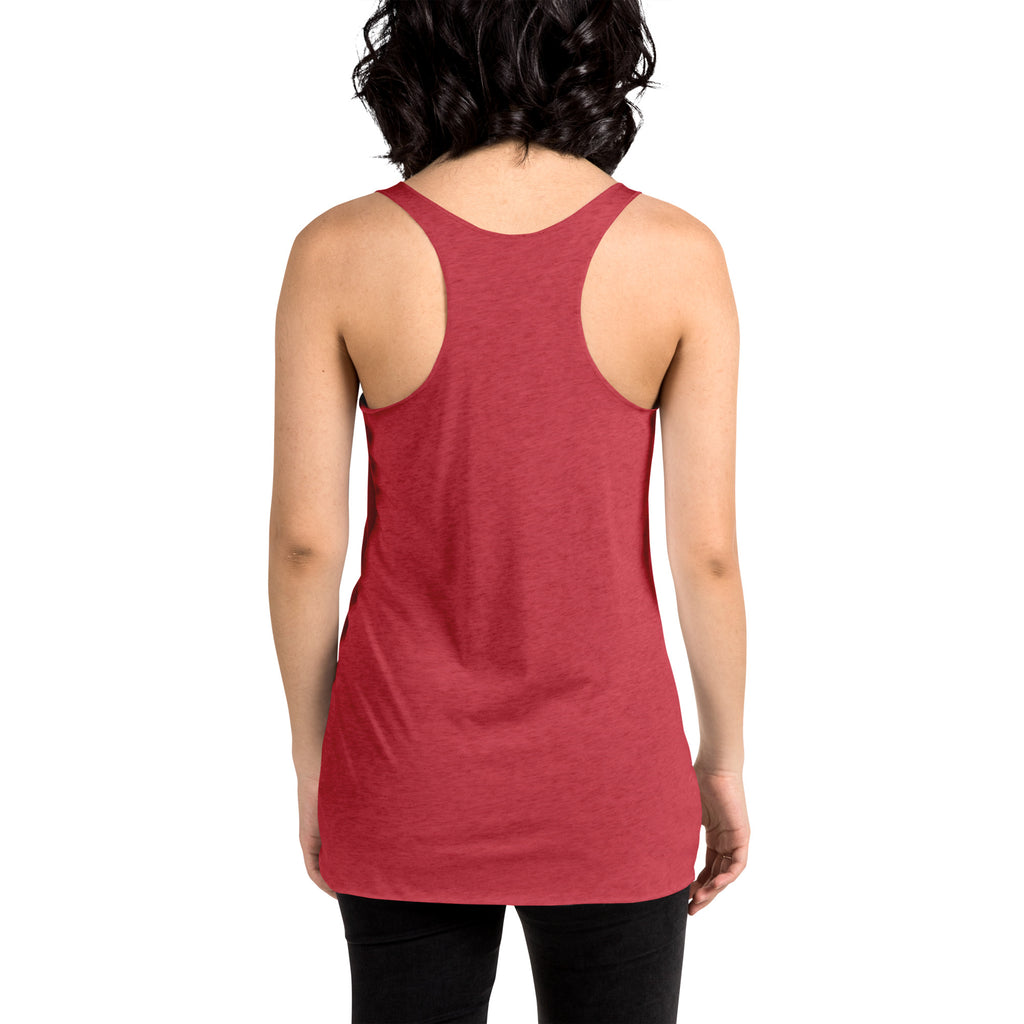 Red Racerback Tank Pride Flag Cat, Racerback Tank Top