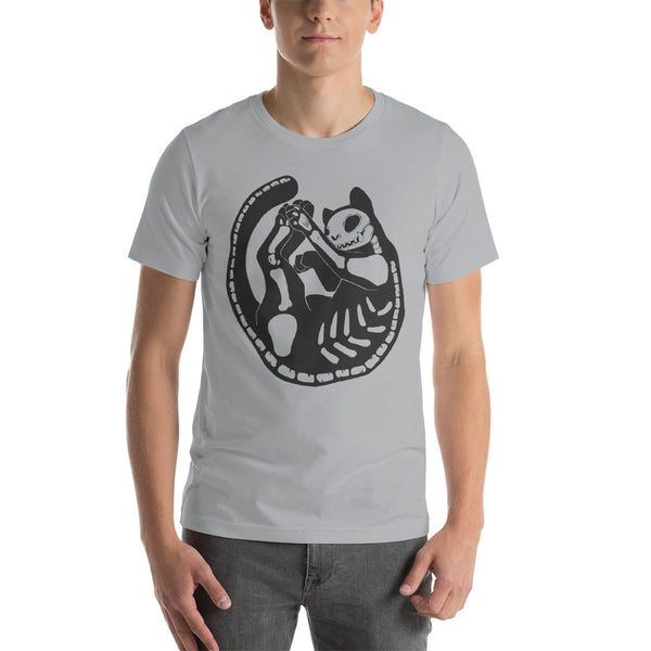 shirt with art by jenn otoole