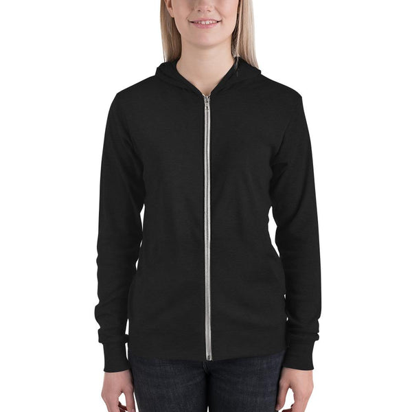 Fox Pentagram, Unisex Lightweight Hoodie, Black