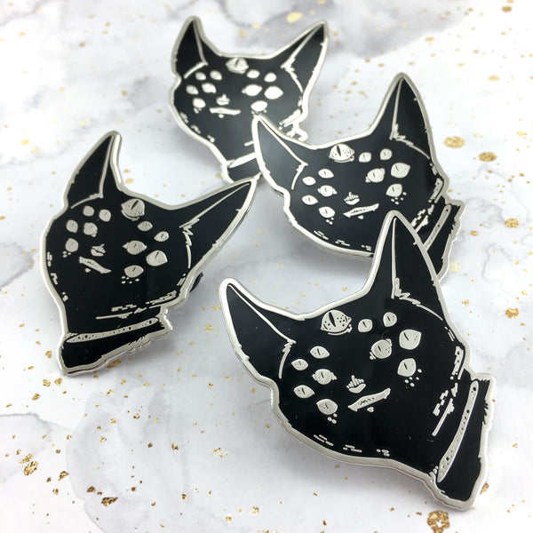 Spider Cat, Enamel Pin