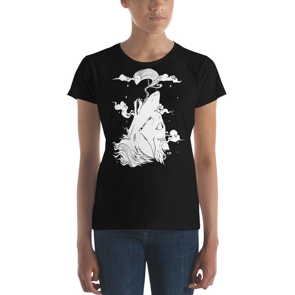 Wolf & Ghost, Ladies T-Shirt