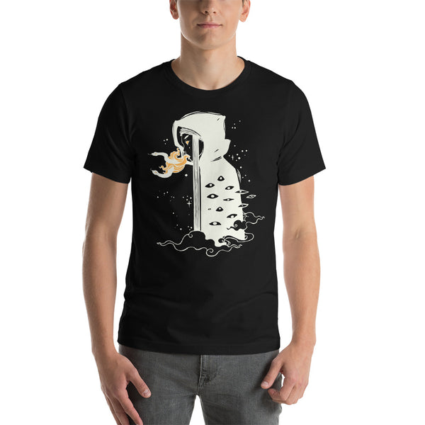 Witch And Snakes, Unisex T-Shirt, Black
