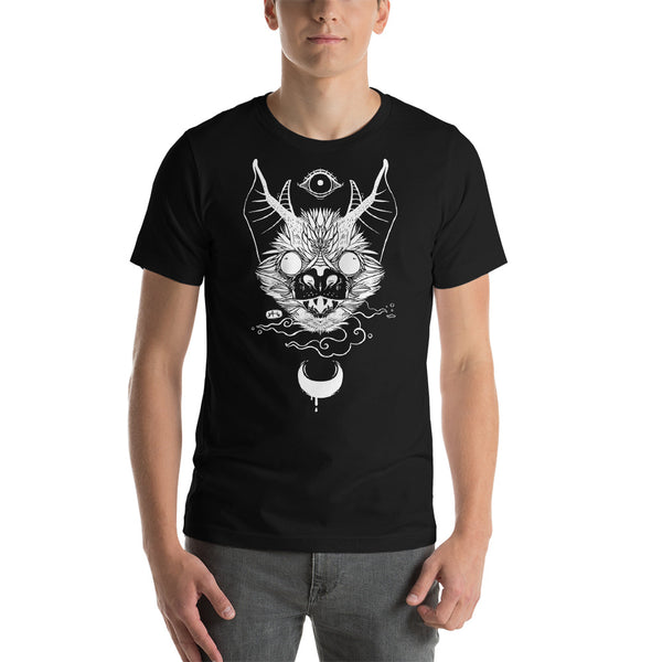 Bat, Unisex T-Shirt, Black