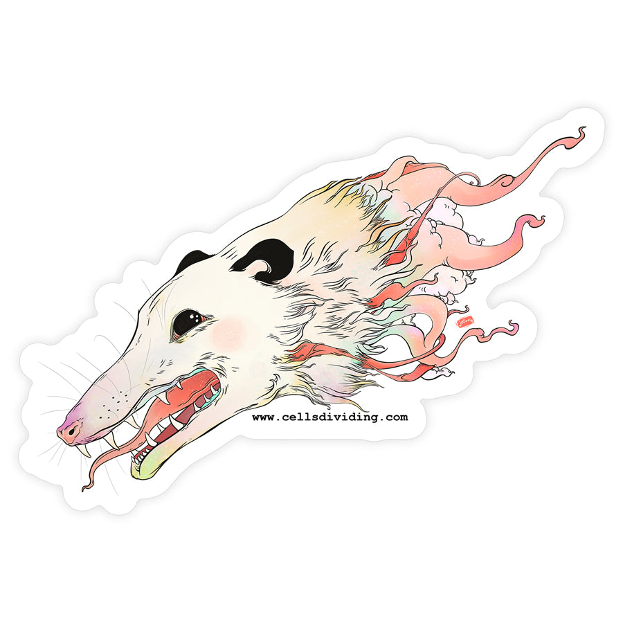 Opossum, Vinyl Sticker