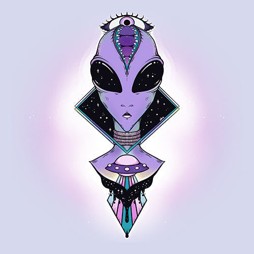 alien artwork by jennifer o'toole