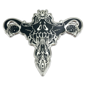 Death Metal Uterus, Enamel Pin