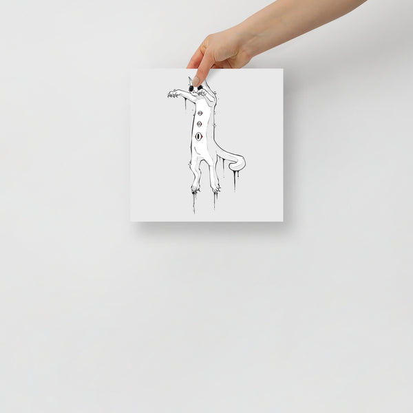 Cat, Matte Art Print Poster
