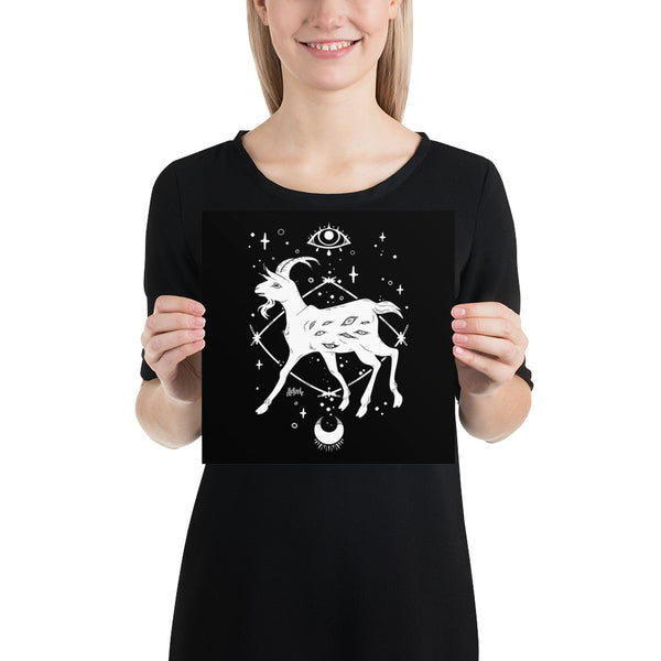 Goat, Matte Art Print Poster