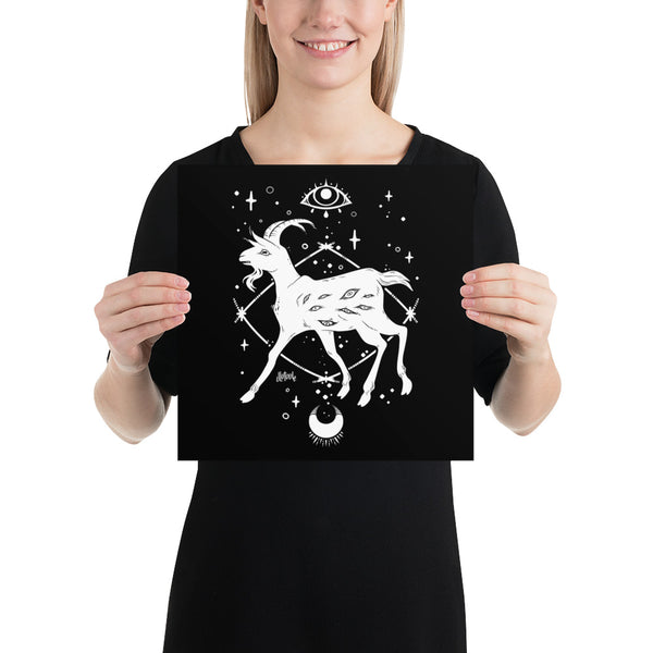 Goat, Matte Art Print Poster