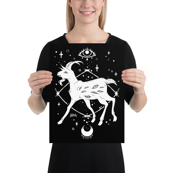 Goat, Matte Art Print Poster