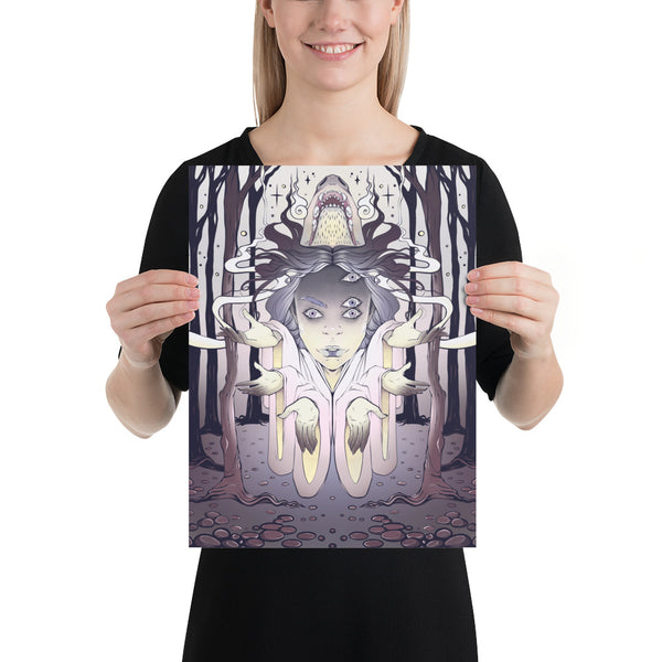 Witch 2, Matte Art Print Poster