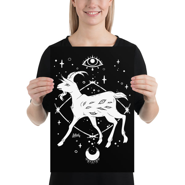 Goat, Matte Art Print Poster
