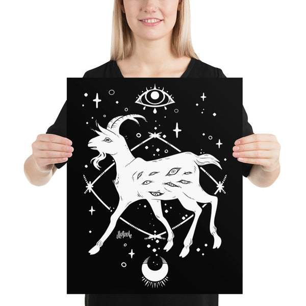 Goat, Matte Art Print Poster