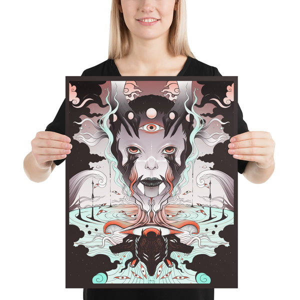 Witch, Matte Art Print Poster