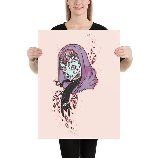 Witch, Matte Art Print Poster