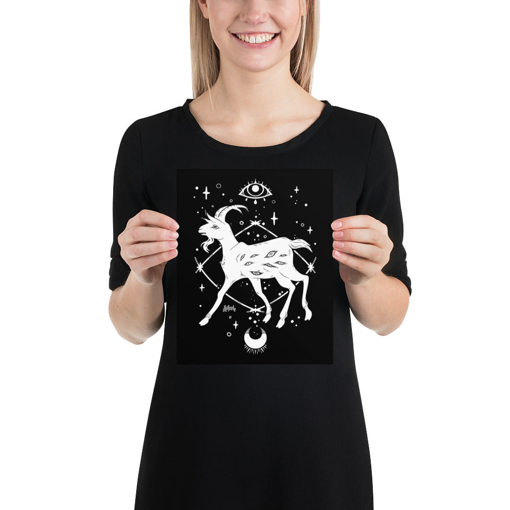 Goat, Matte Art Print Poster