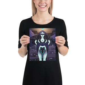 Wolf Woman, Matte Art Print Poster