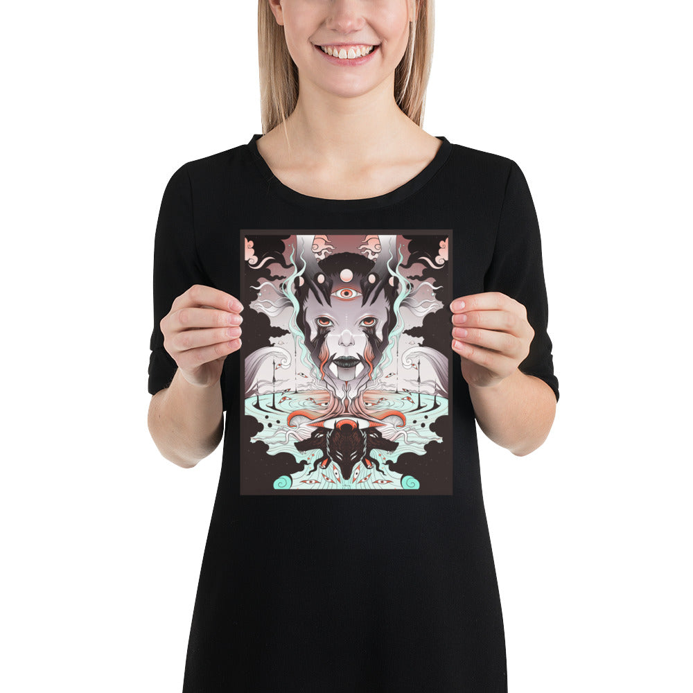 Witch, Matte Art Print Poster