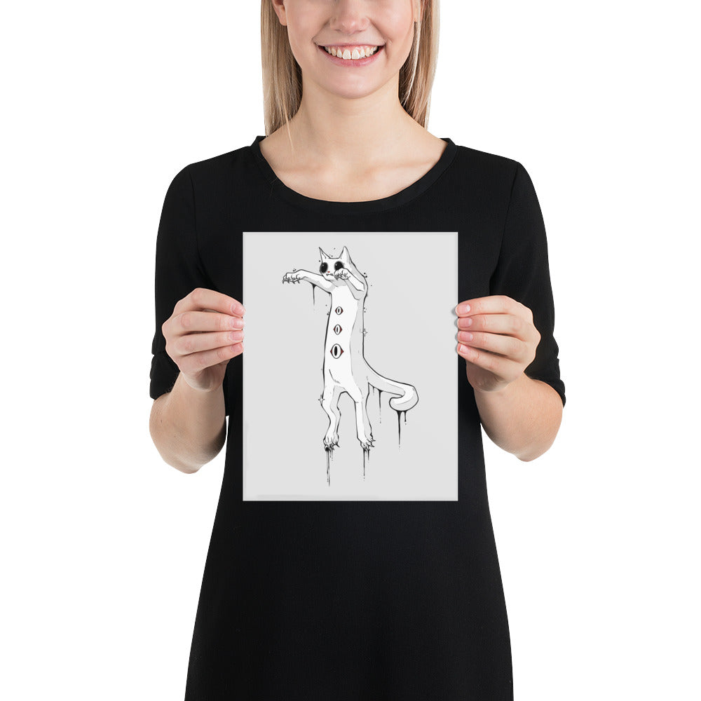 Cat, Matte Art Print Poster
