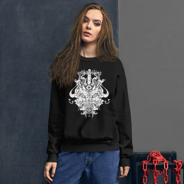 Oni Demon, Unisex Sweatshirt, Black