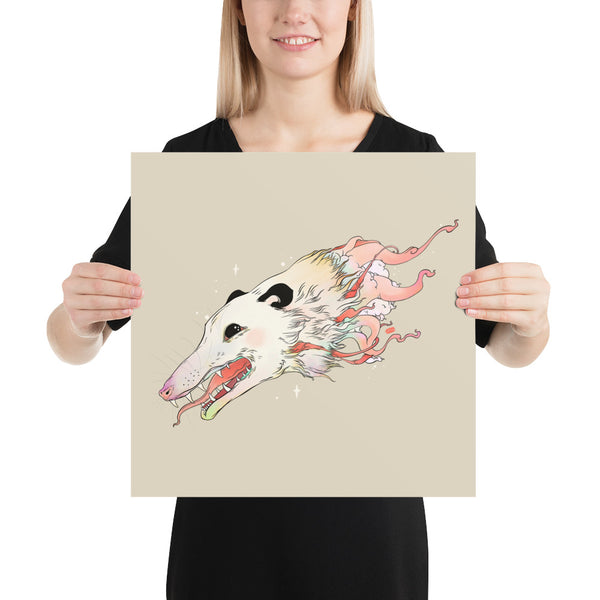 Opossum, Matte Art Print Poster