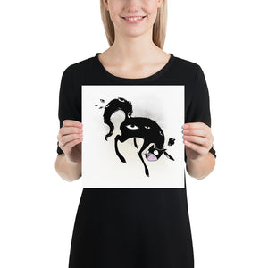Strange Cat, Matte Art Print Poster