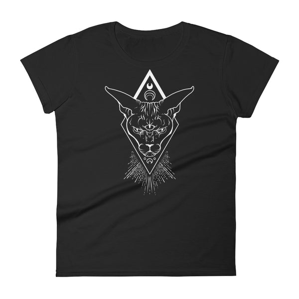 goth hairless cat ladies shirt