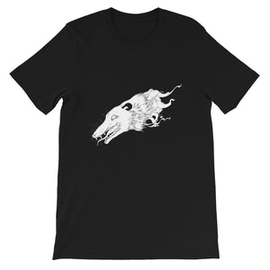 Opossum, Unisex T-Shirt, Black