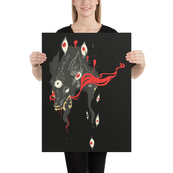 Wolf, Matte Art Print Poster