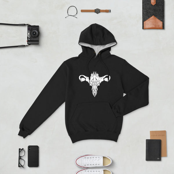 Death Metal Uterus, Hoodie, Black