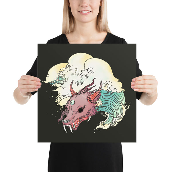 Dragon, Matte Art Print Poster