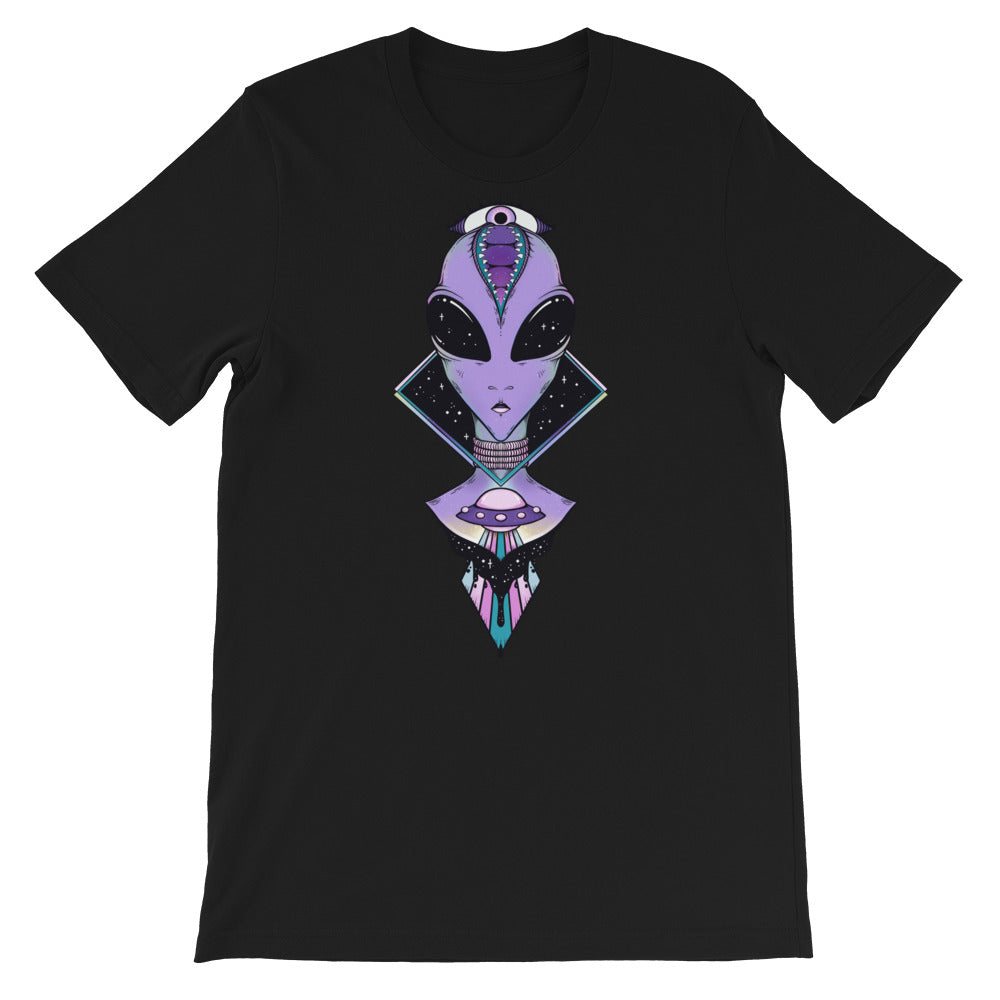Area 51 Alien, Unisex T-Shirt, Black