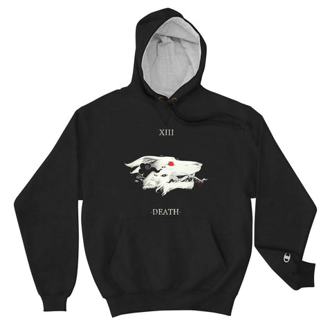 Death Wolf, Hoodie, Black