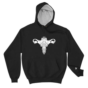 Death Metal Uterus, Hoodie, Black