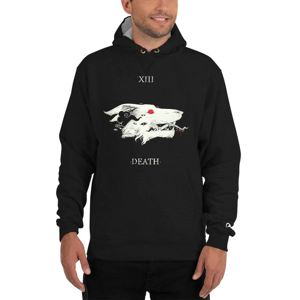 Death Wolf, Hoodie, Black