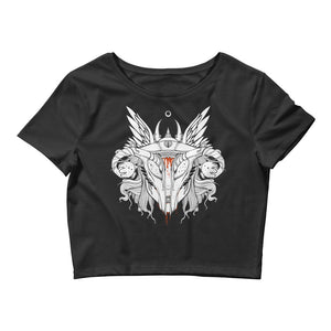 Uterus Helmet, Women’s Crop Top