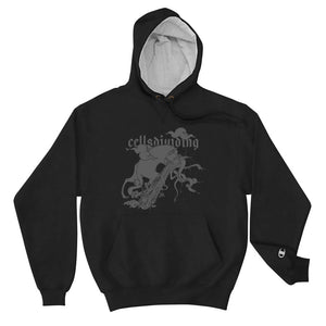 Cat And Snake, Hoodie, Black