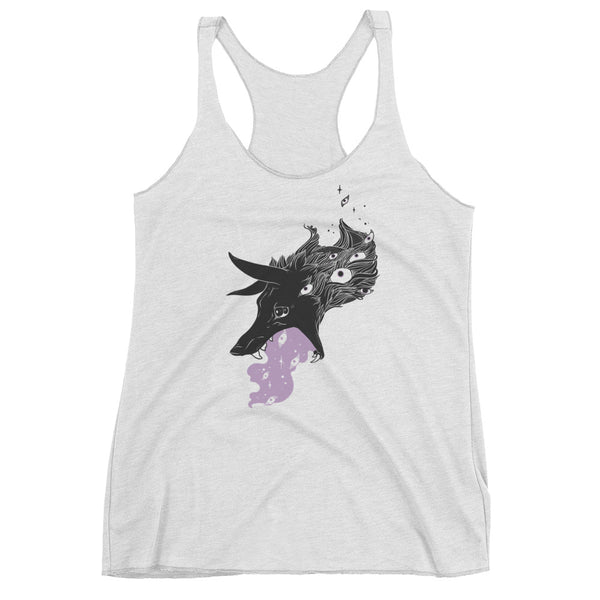 Wolf Dog, Racerback Tank Top