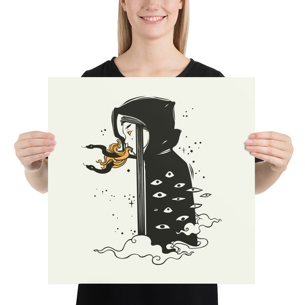 Witch, Matte Art Print Poster