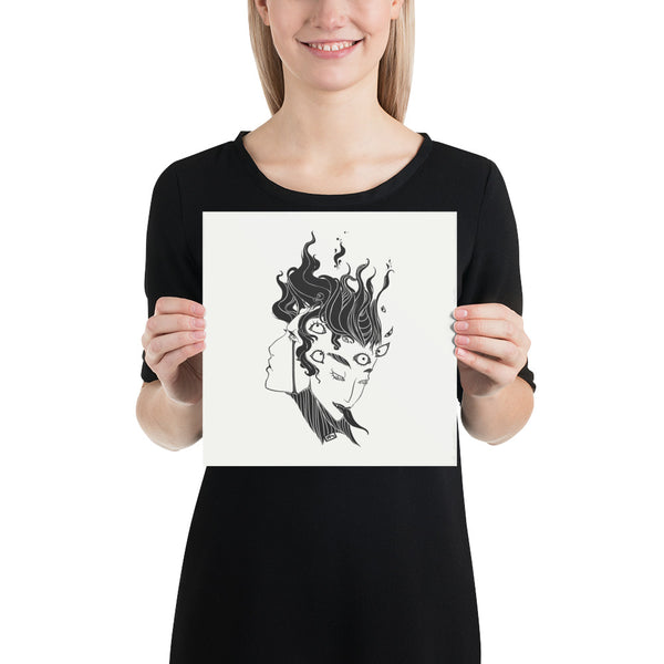 Pupula Duplex Demon Girls, Matte Art Print Poster