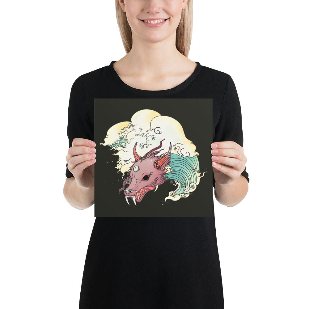 Dragon, Matte Art Print Poster