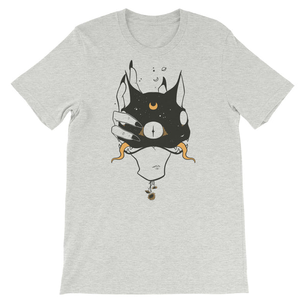 Two Headed Cat, Unisex T-Shirt, Athletic Heather