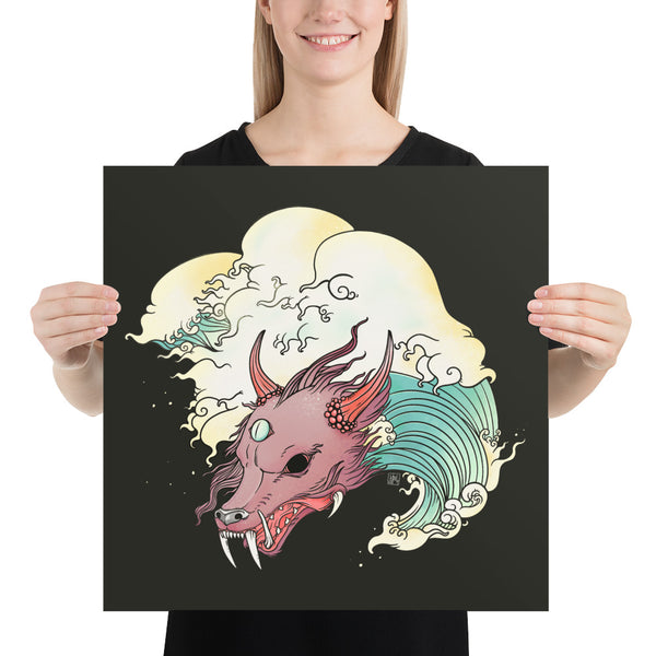 Dragon, Matte Art Print Poster