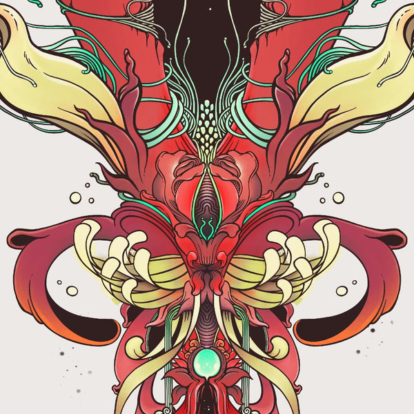 Snake Uterus Lilith, Matte Art Print Poster
