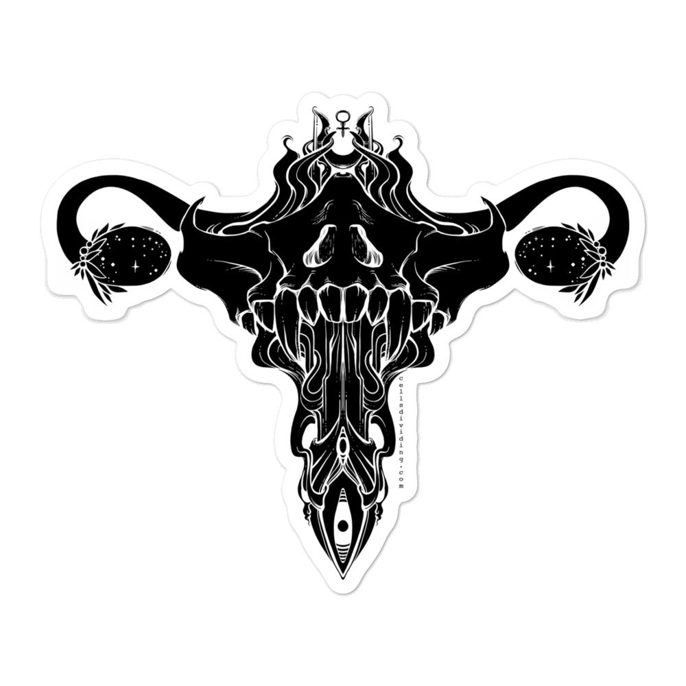 Death Metal Uterus, Sticker