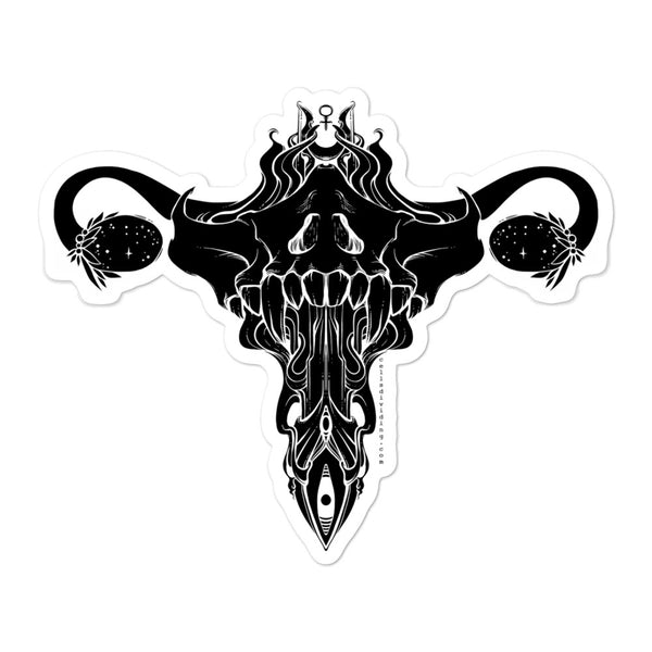 Death Metal Uterus, Sticker