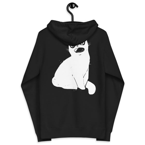 Third Eye Cat, Unisex Fleece Zip-Up Hoodie