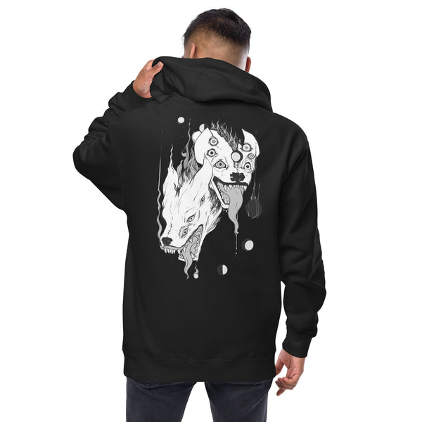 Hyenas, Unisex Fleece Zip-Up Hoodie