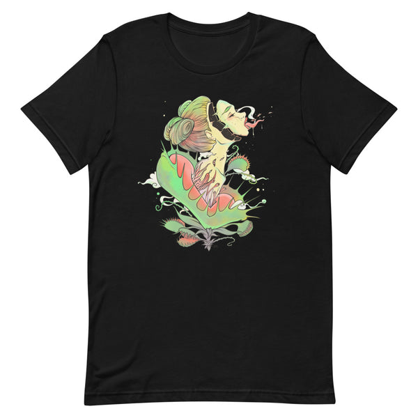 Venus Fly Trap Girl, Unisex T-Shirt