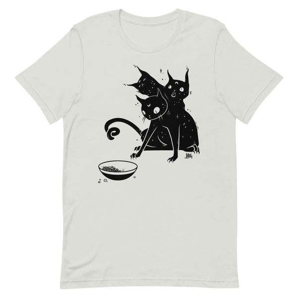 Three Headed Cat, Unisex T-Shirt